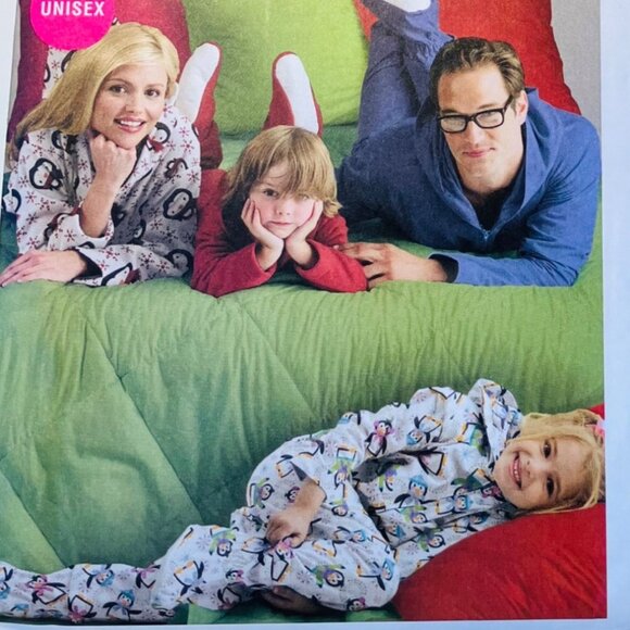 Set of Family Sewing Patterns Hoodie Jumpsuits Booties Parent & Child Sizes - Picture 2 of 8